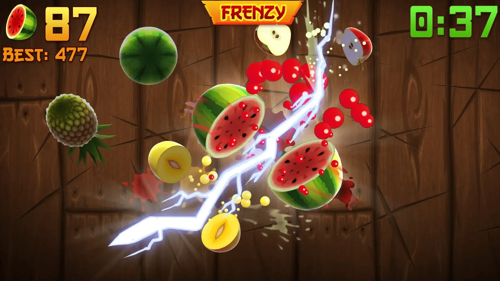 Скриншот Fruit Ninja 1